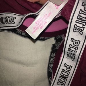 Pink Maroon Bra